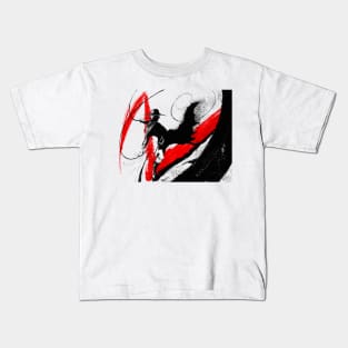 Zorro Whips Kids T-Shirt